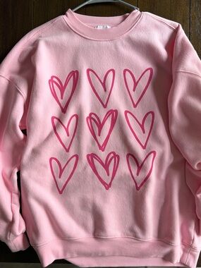 Pink Lily Crewneck Sweaters